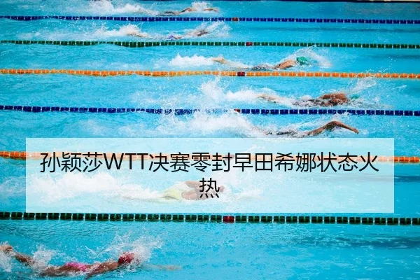 孙颖莎WTT决赛零封早田希娜状态火热